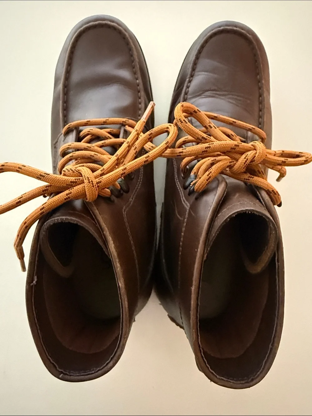 UGG Highland Hi Heritage Brown Leather Moc Toe Boots 1108264 Size 8.5